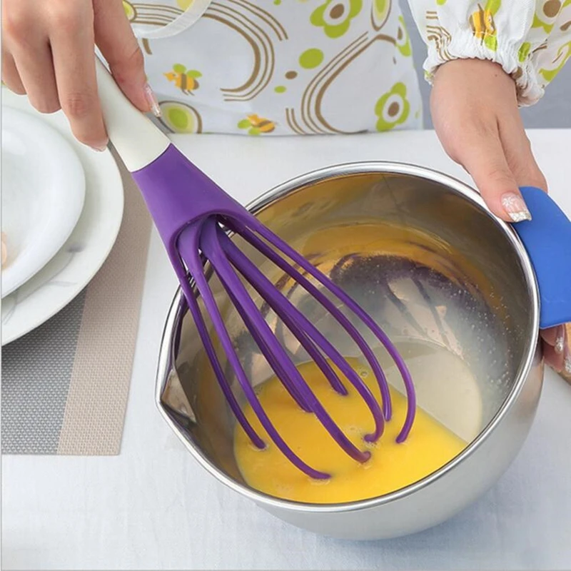 

WALFOS Rotatable Mixer 2in1 Rotatable Egg Beaters Food-grade PP Whisk Cook Tools Kitchen Blender Detachable Washable Egg Mixer