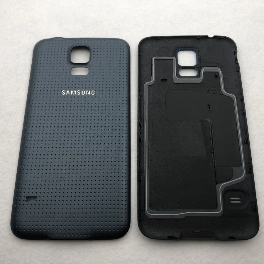 Задняя крышка аккумулятора для Samsung Galaxy S5 G900F G900 G900A G900P MINI G800 G800F задняя корпуса