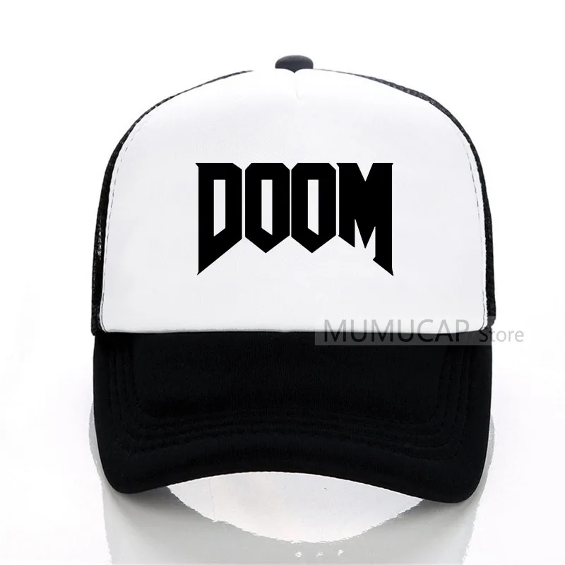 Летняя новая брендовая модная бейсбольная кепка Doom универсальная Отличная