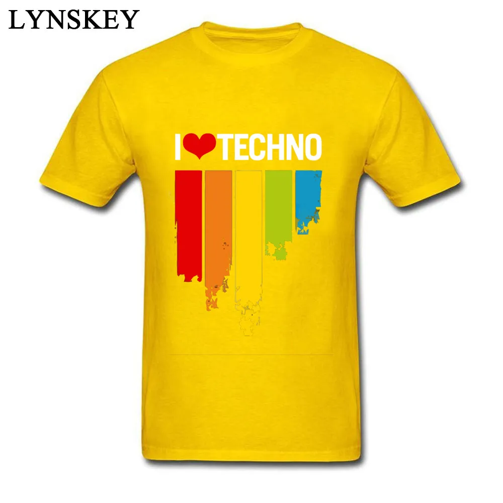 I LOVE TECHNO_yellow