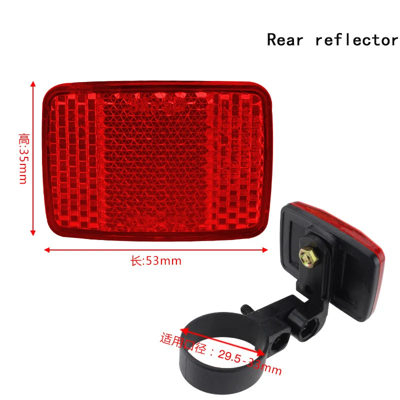 Warning Bicycle Spoke Reflector On Bicycle Wheel Bike Reflective MTB Road Cycling Reflector Safe Bicycle Cycling Accessories