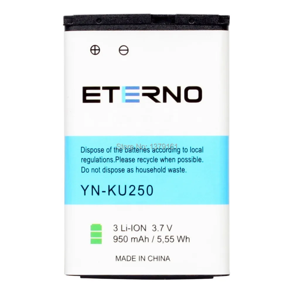 Аккумулятор ETERNO для телефона LG аккумулятор KU250 KG280 KF310 KX186T KX300 KX218 KX216 KX186 KX190 950 мАч |