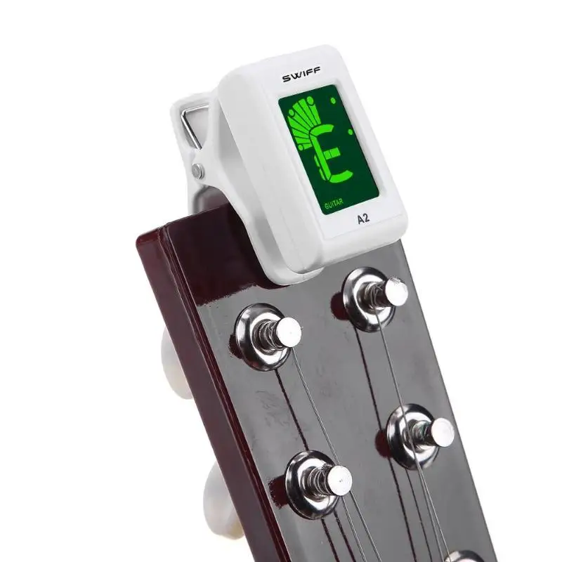 LCD Chromatic Clip On Vibrator Tuner Digital Tuner for Acoustic