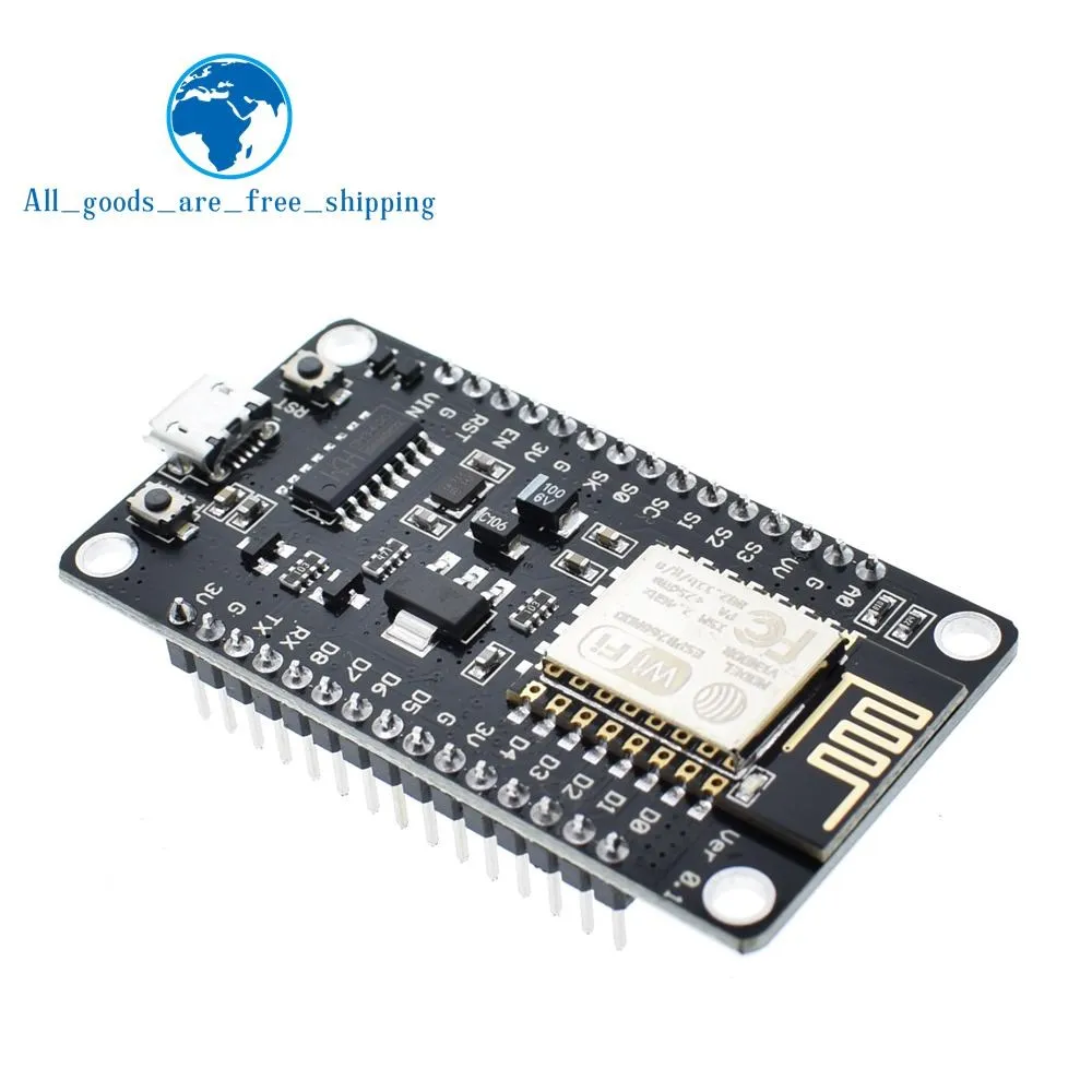 TZT V3 беспроводной модуль NodeMcu 4 м байт Lua wifi Интернет вещей макетная плата на основе ESP8266 ESP-12E для arduino CP2102