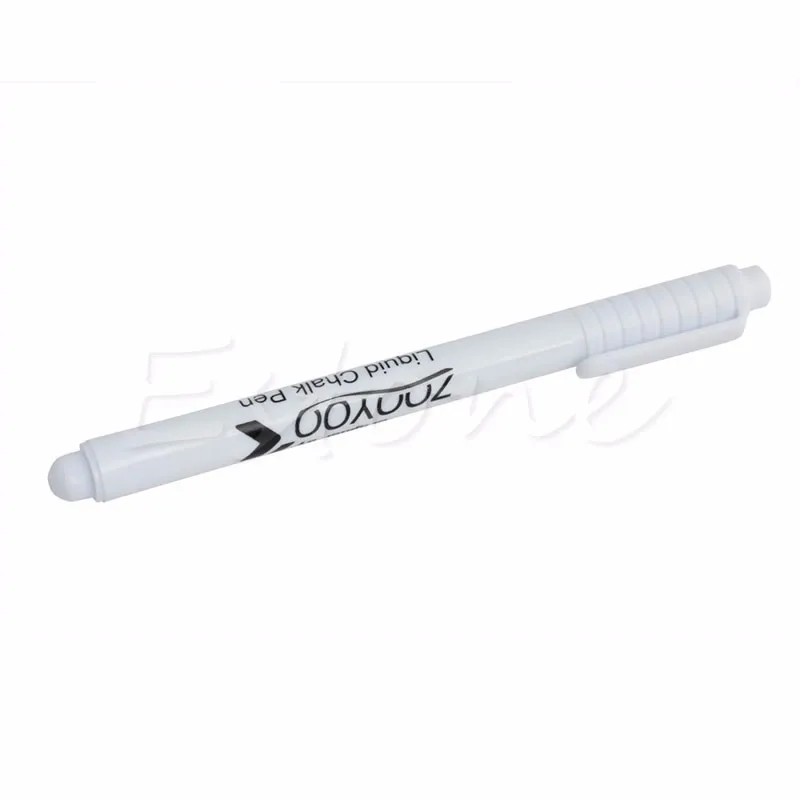 White Liquid Chalk Pen/Marker For Glass Windows Chalkboard Blackboard New