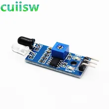 10 pces ir infravermelho sensor de prevenção de obstáculos reflexão fotoelétrico módulo para arduino reflexivo fotoelétrico