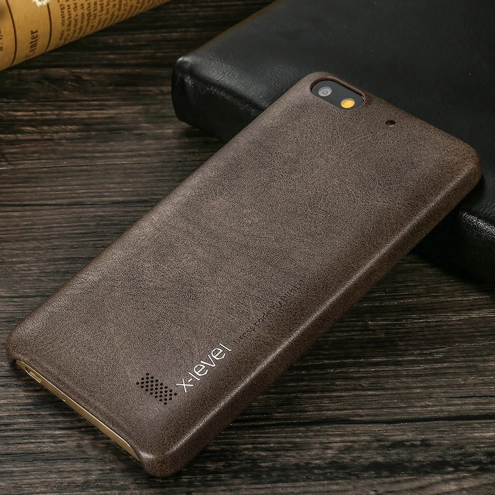 Для huawei Honor 4C чехол X-Level из искусственной кожи для телефонов ультра тонкая