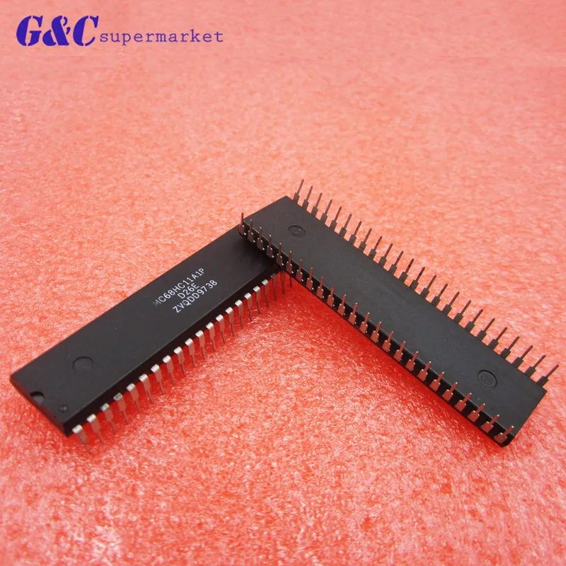1/5PCS MC68HC11A1P MC68HC11A1 68HC11A1P DIP-48 8-Bit Microcontrollers