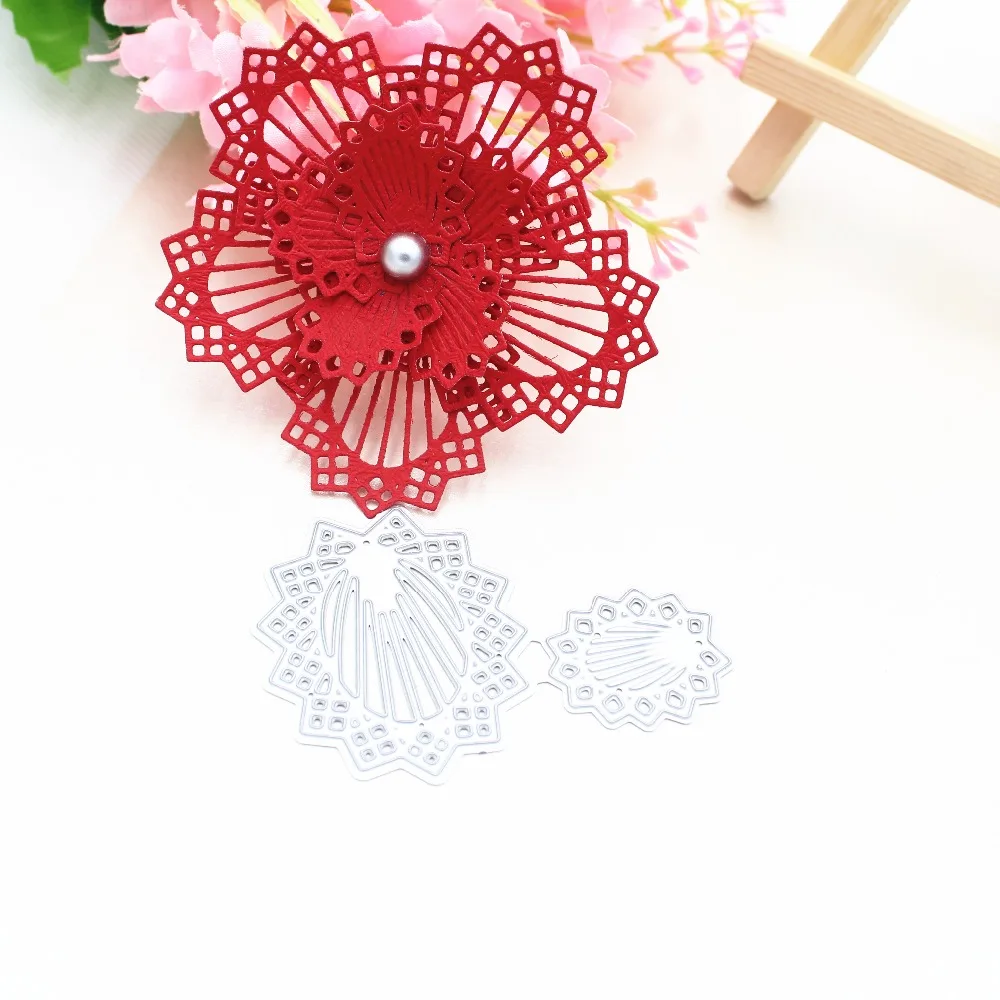 

flower die cut DIY Scrapbooking Photo Album Paper Card Craft Cute Embossing Metal Cutting Dies Stencils Scrapbooking