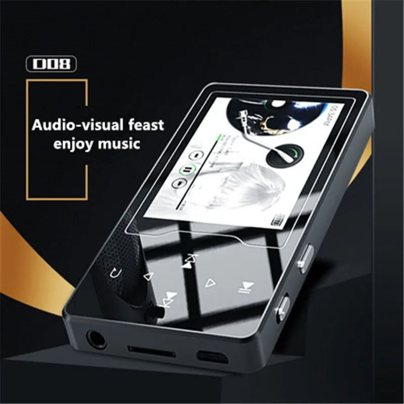 Новый продукт RUIZU D08 MP3 плеер Usb 8 Гб 16 хранилище 2.4in HD большой цветной экран