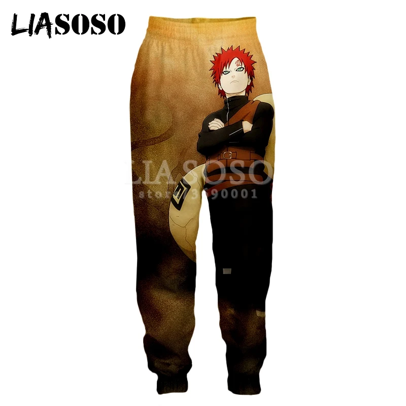 

LIASOSO 3d Print Men Women Sweatpants Anime Naruto Gaara Hinata Hyuga Konan Sakura Casual Sweat Pants Joggers Pants X1140