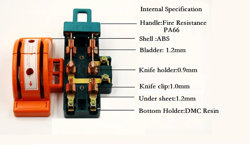 Us 11 79 12 Off New Type Safe 2p Double Throw Double Pole Knife Switch Porcelain Change Over Switch Hk11 Switch Switch Switch Doubleswitch Knife