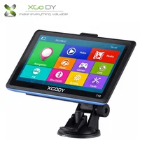 XGODY Navigator Car GPS 7'' 718 Navigation Bluetooth 128 8GB Satnav gps travel 2018 EU AU 2017 Russia Navitel Free Map Russian(China)