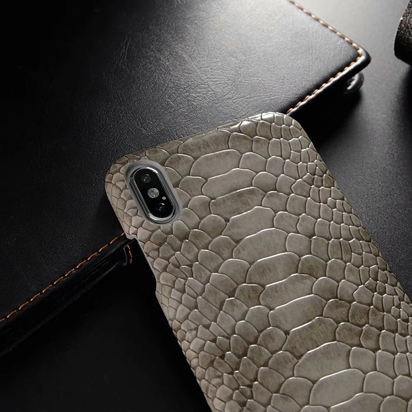 snake pu leather case (6)