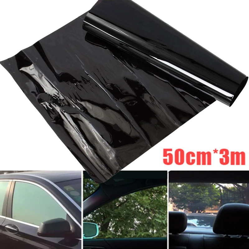 

Vehemo 50x300cm Car Tint Film Auto Tint Film Truck Car Styling for Car Decoration Window Tint Film Universal Vehicle Tint Kit