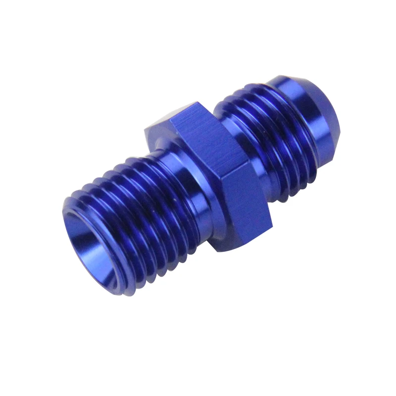 VR RACING BLUE Male 6AN 6 An Flare to M14x1.5 (мм) метрический прямой фитинг от до M14 * 1 5 Port. Адаптер SL816