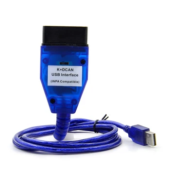 

High Quality for BMW INPA K+CAN with switch With FT232RQ Chip Works for BMW with 8 pin and with K-LINE protocol