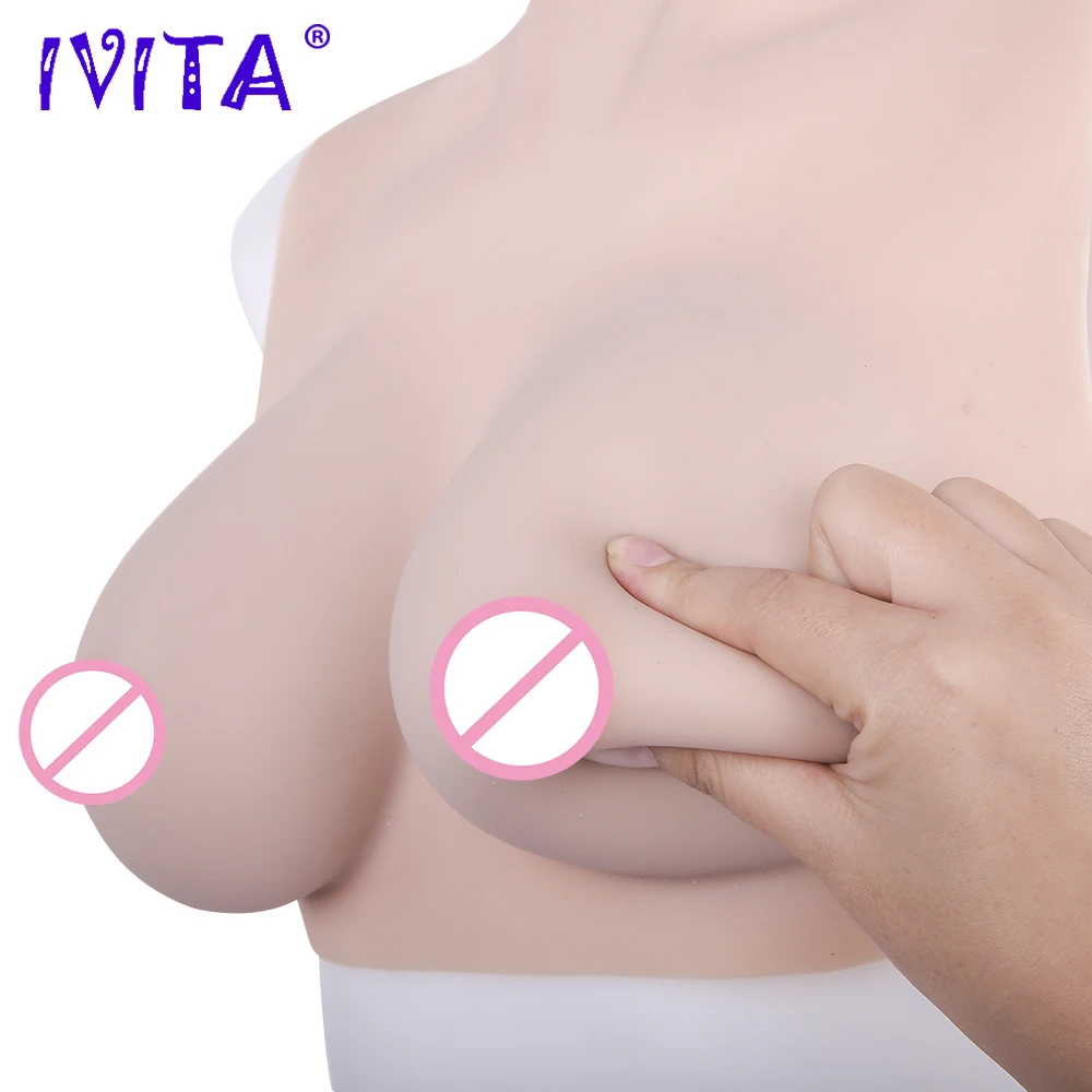 Искусственные Силиконовые формы для груди IVITA чашка B C искусственная грудь
