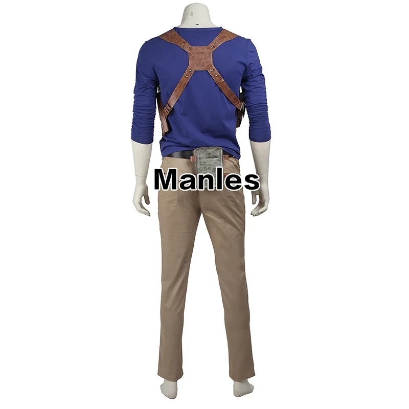 Uncharted 4 Nathan Drake Costume - Thief's End Cosplay Game Hero Uniform for Men - Halloween Costume image 3
