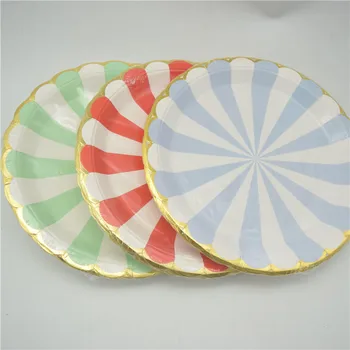 

50pcs 9inches CHRISTMAS XMAS Paper Plate Cups Napkins straw Party Tableware Disposable Birthday Supplies Event Decorations