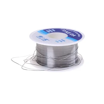 

ZLinKJ 1Roll 0.3mm Solid Solder Flux Core 63% Tin 37% Lead Long Wire Reel Welding Iron Reel High Quality