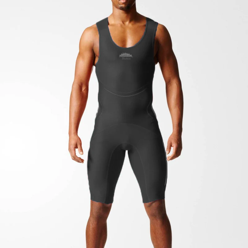 Badiace Пользовательский логотип AD одежда для плавания Speedsuit борьбы майка