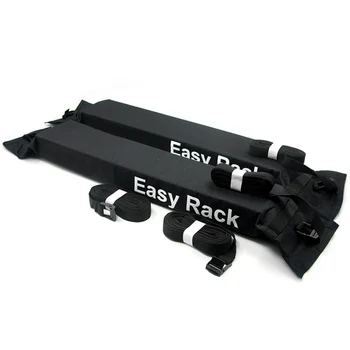 

Auto Soft Car Roof Rack Outdoor Rooftop Luggage Universal Carry Load 60kg Baggage Easy Fit Removable 600D Oxford PVC Roof Racks