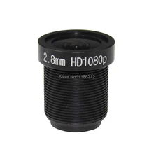 1080P IR объектив 2,8 мм угол платы объектив для камер видеонаблюдения hetsas стандарт M12x0.5 крепление, подходит для обоих 1/2. " CCD чипов