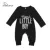 2017 Brand New Fashion Newborn Toddler Infant Baby Boys Romper С длинным Рукавом Комбинезон Playsuit Little Boy Наряды Черная Одежда