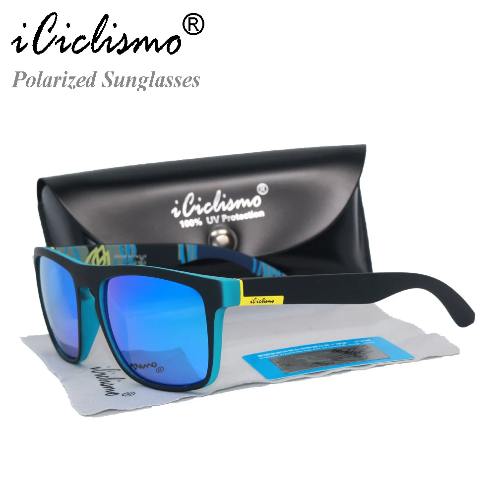 

Polarized Cycling Glasses Sport Outdoor Fishing Eyewear with Case