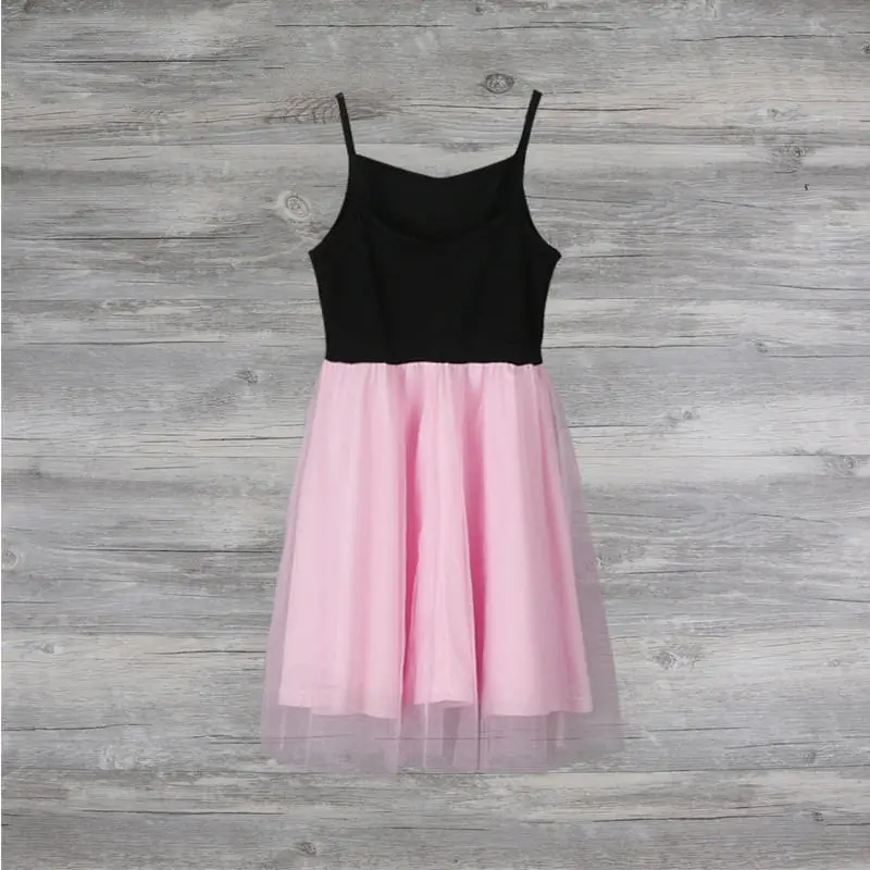 Mother-daughter-dresses-Pink-Patchwork-Mesh-Princess-Dress-Mother-and-daughter-clothes-Mom-and-Daughter-Dress (7)