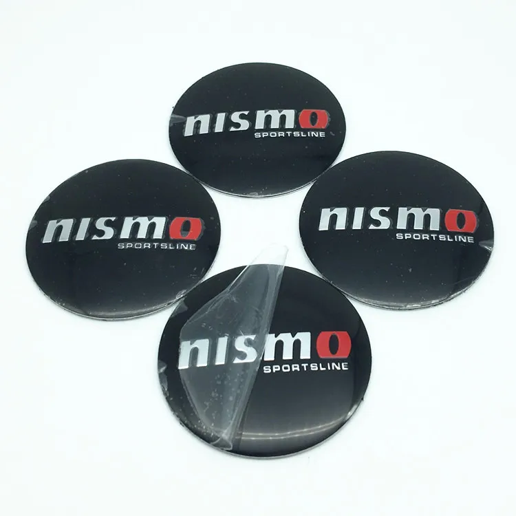 

4 pcs 56mm Car Styling Nismo Wheel Hub Caps Center Cover Sticker For Nissan Qashqai X-Trail Juke Teana Tiida Sunny Accessories
