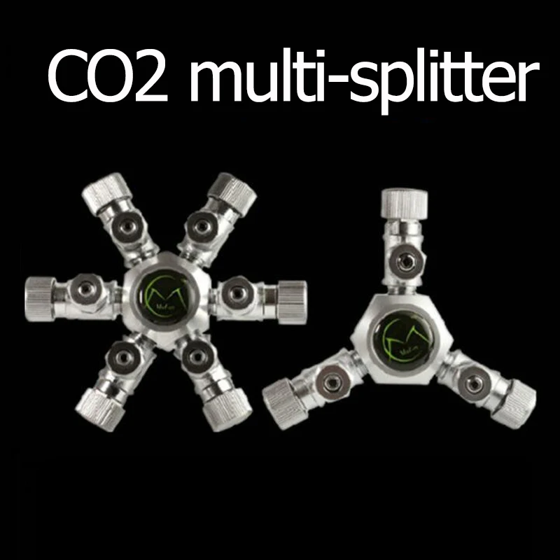

Carbon dioxide multi-way shunt splitter CO2 multi-split