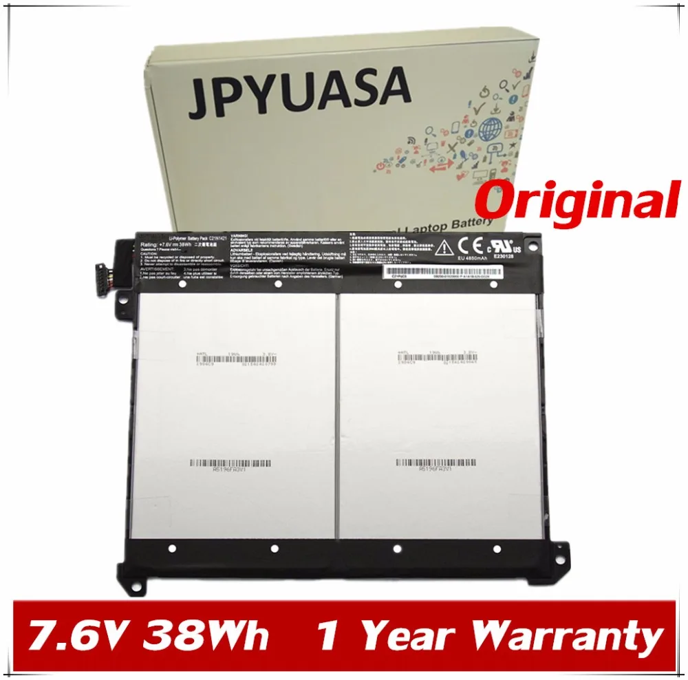 JPYUASA 7.6V 38wh Original C21N1421 Laptop Battery For ASUS Transformer