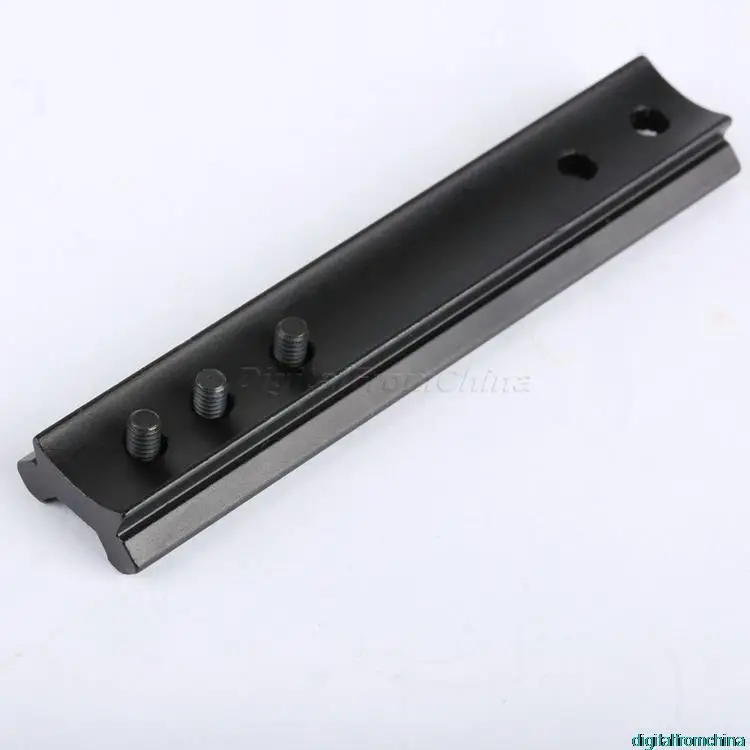 Dovetail to Weaver 20mm Picatinny Rail Mount Base Adapter Scope Mount Converter 100mm Length For Rifles Hunting Accessories