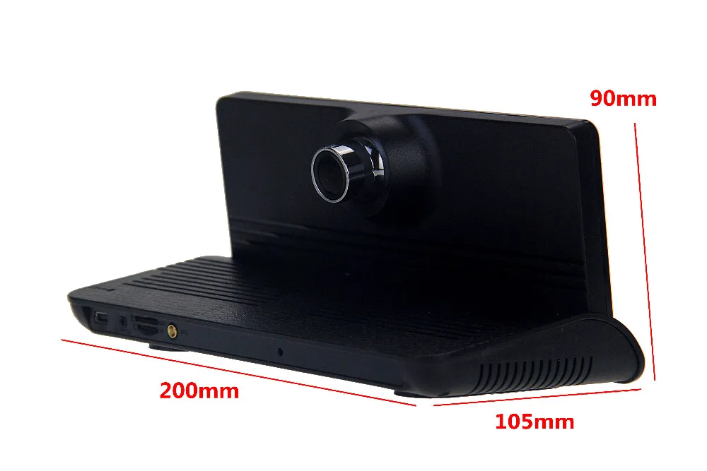 CARRVAS 3G 7 дюймов Android 5 0 Автомобильный видеорегистратор видеокамера FHD 1080 WIFI двойная