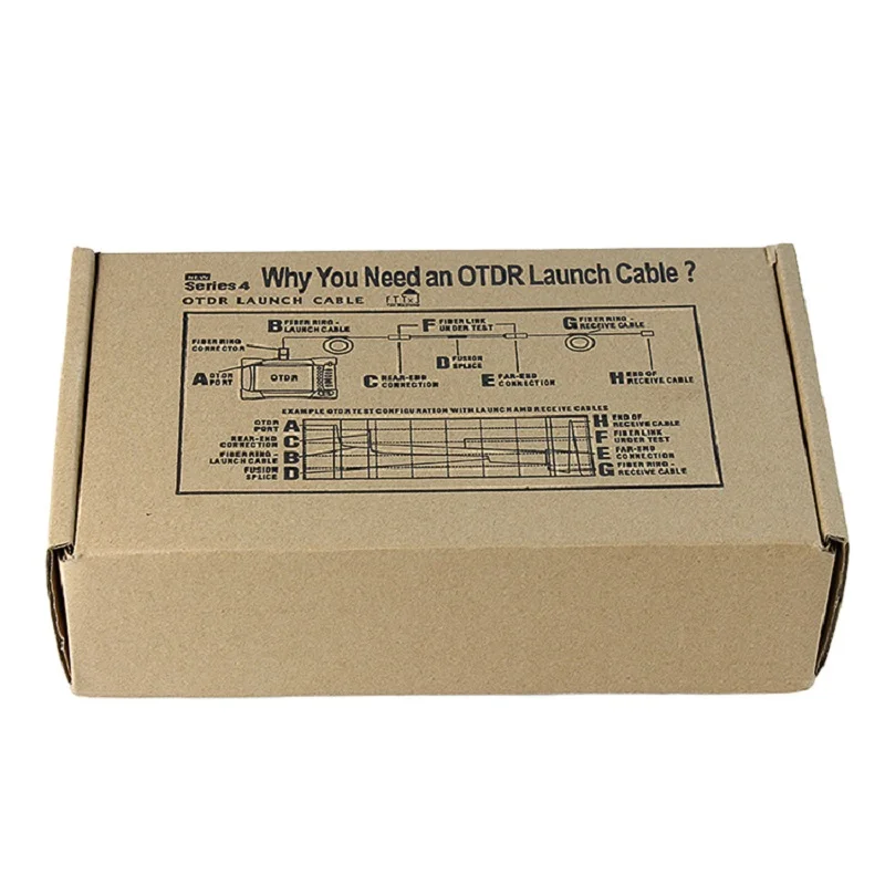SC UPC 500m/1/2KM Singlemode otdr launch cable box
