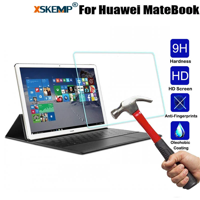 Закаленное стекло для Huawei MateBook HZ-W09 защита экрана от царапин и трещин