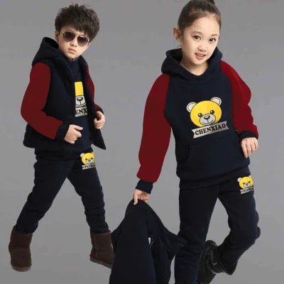 Детский Повседневный комплект одежды для маленьких мальчиков, Весенняя футболка с длинными рукавами и мультипликационным принтом для маленьких мальчиков и девочек+ штаны, комплект для детей 2, 3, 4, 6, 8 лет - Цвет: Черный