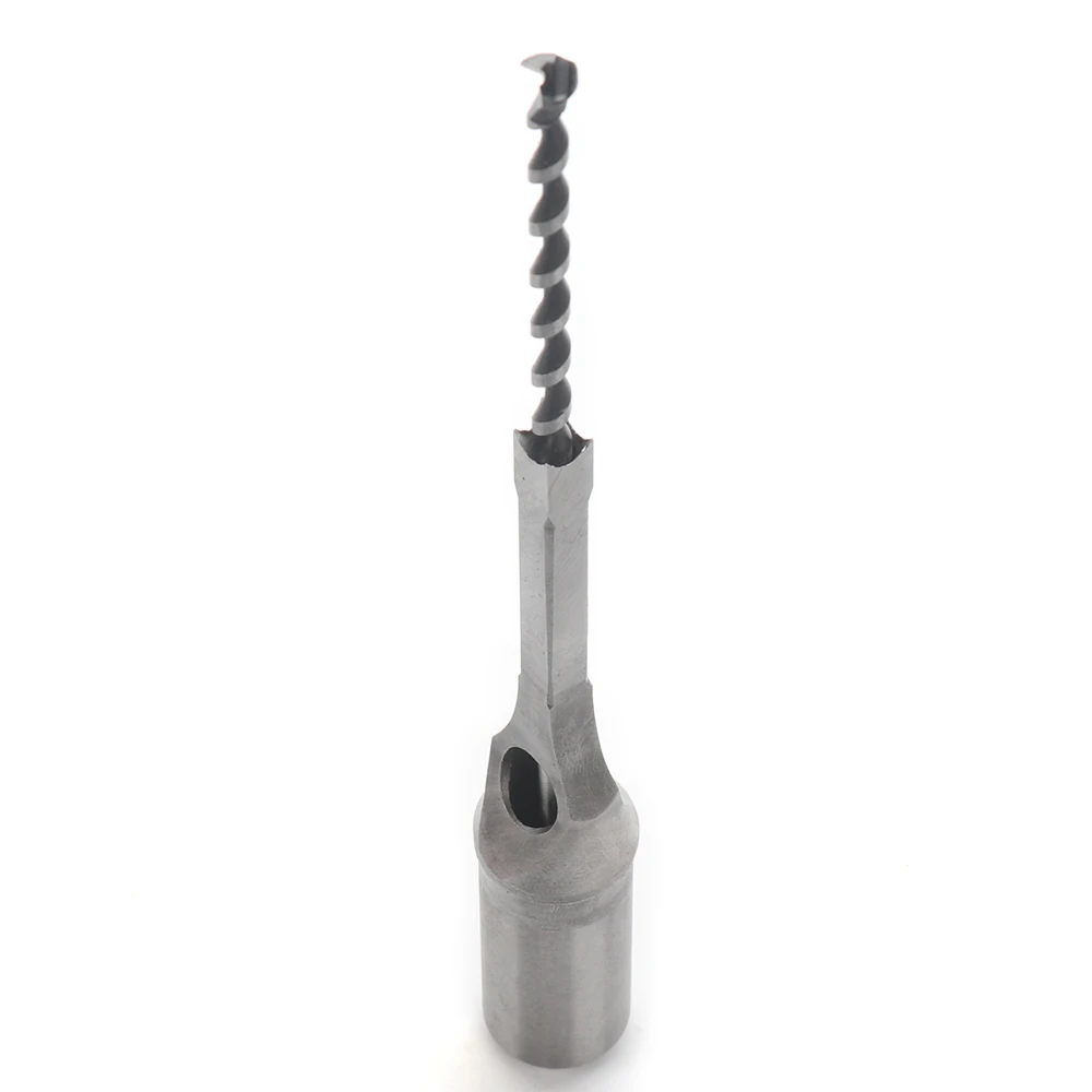 6.35mm Woodworking Hole Drill Bit Square Hole Mortiser Drill Bit Mortising Chisel Woodworking Electric Drill Tools