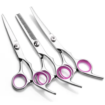 

Pet Dog Hair Cut Scissors Clippers Flat Tooth Cut Pet Beauty Tool Set Kit Dogs Grooming Hair Cutting Scissor Set Pet Accessories