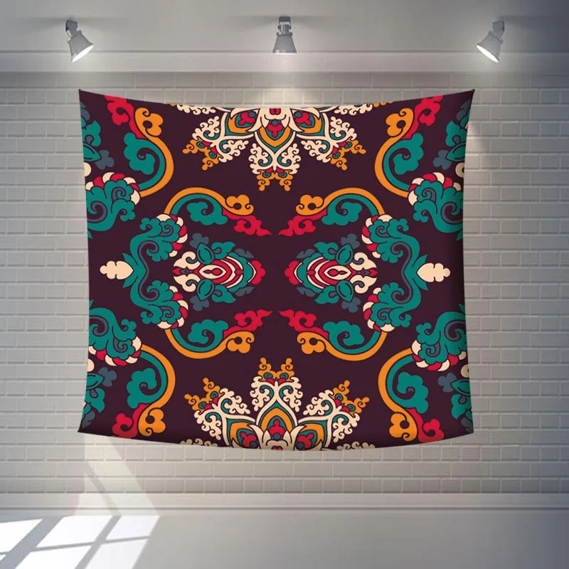 Bohemian Style Tapestry Wall Hanging Yoga Mat Beach Towel