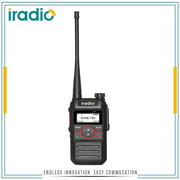 Iradio DM-580 FCC Сертификация двухстороннее радио IP66 водонепроницаемый 2 таймслота DMR радио профессиональное радио