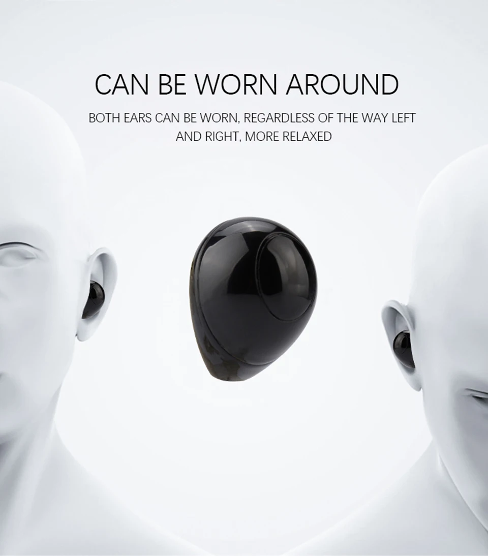 12 OASION wireless bluetooth headset mini Bluetooth earphone for phone In-ear wireless headphone with microhpone Handsfree earbuds