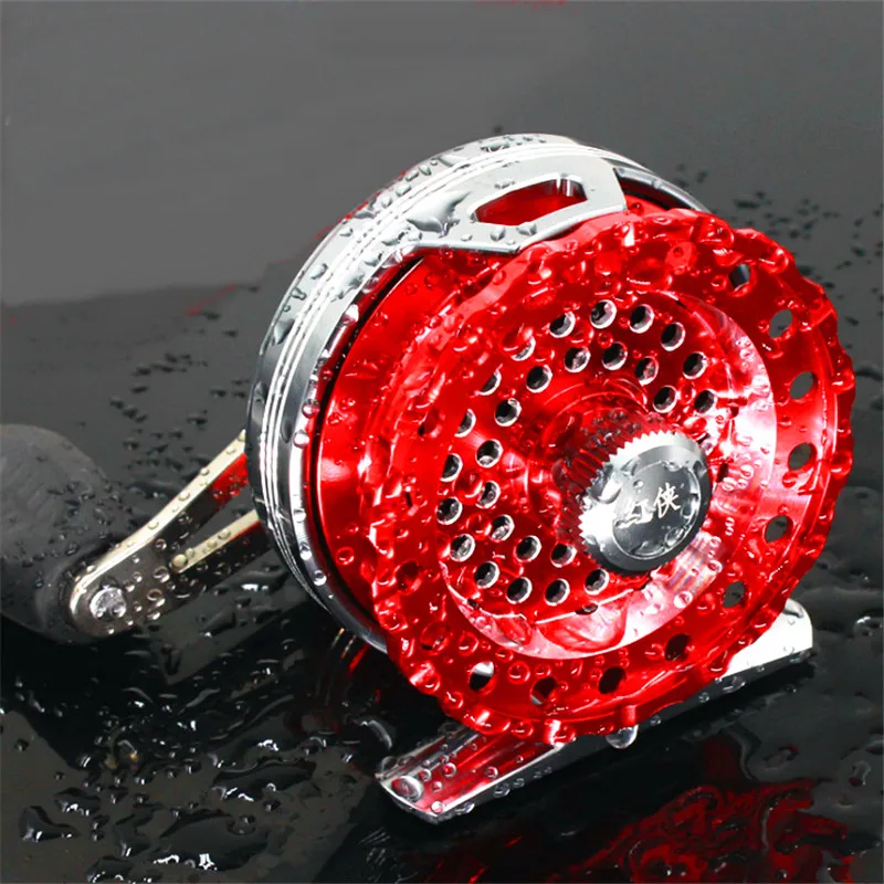 

Genuine New Fly Fishing Reel Left/Right Handle Fly Reel Wheel Full Metal Raft Fishing Reels For Freshwater Marine Fish