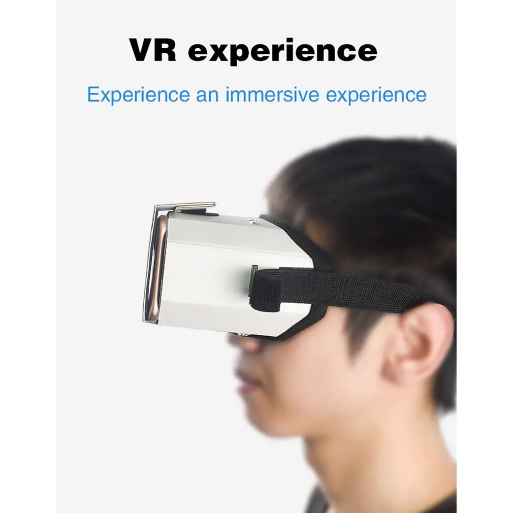 Креативные Diy Портативные Очки виртуальной реальности картонные 3D очки Vr коробка