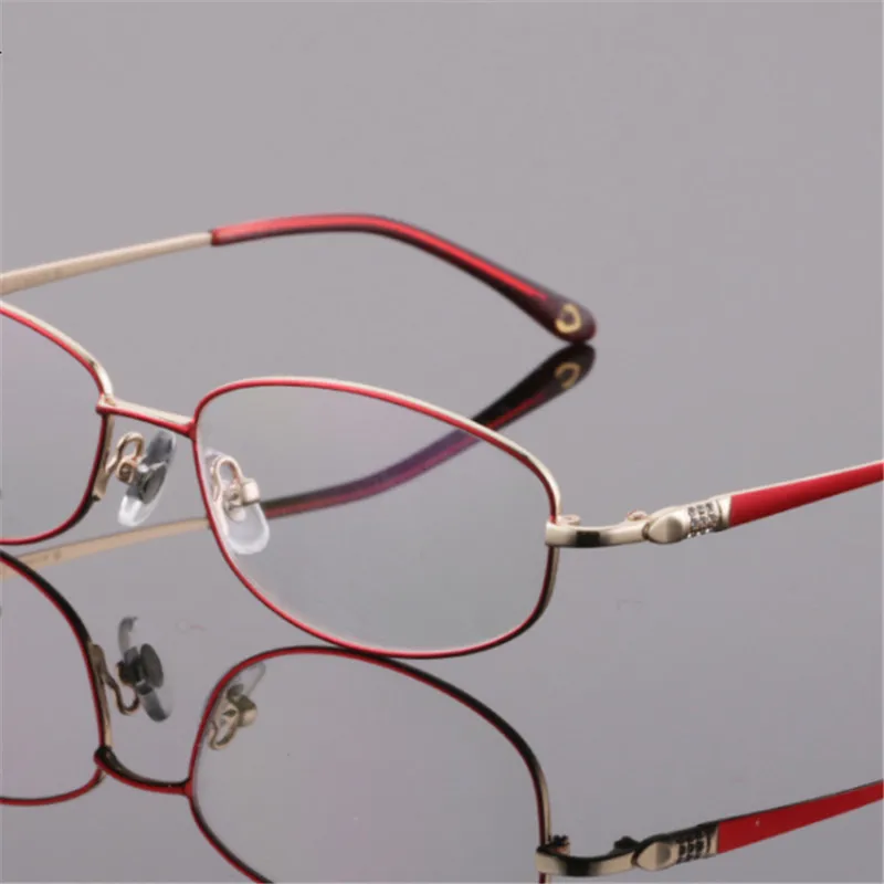 Titanium Glasses High Quality Woman Eyeglasses Prescription Glasses