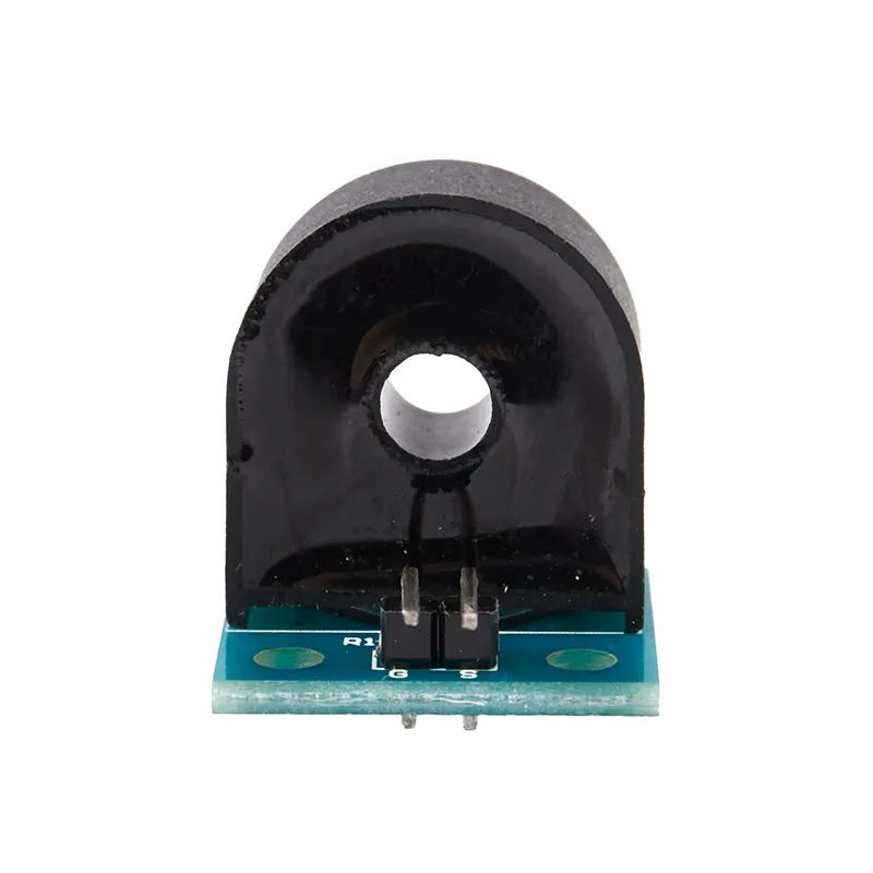 

1 pcs blue and black metal + PCB Current Transformer Module 5A range single-phase AC current sensor module 1.89*2.07*1.76cm