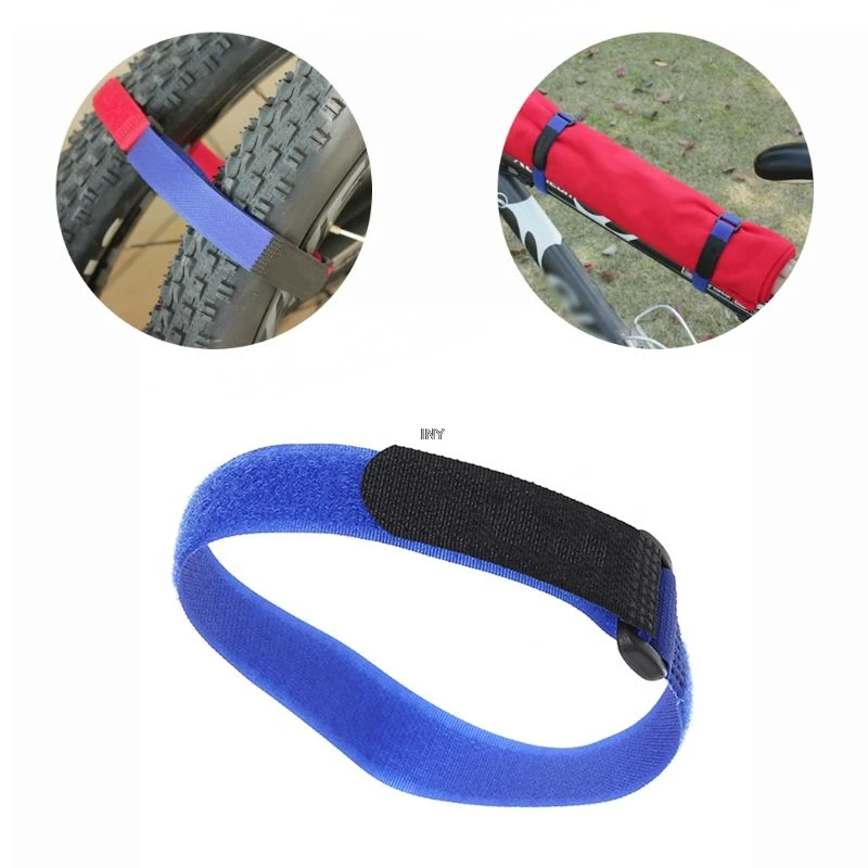 

Bicycle Fixing Strap Multi Functional 35cm Fixed Belt Magic Sticker Cycling Infator Bottle Bandage MTB Bike Supplies Accessories