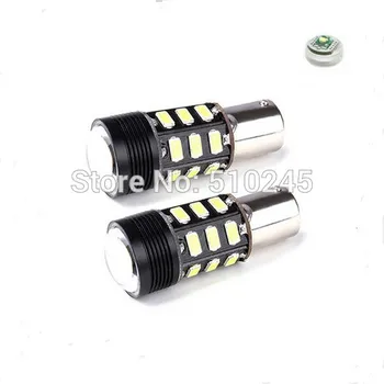 

10X Super Bright Canbus No error R5 + 12 smd 5630 LED Backup Light 1156 S25 P21W 360 lighting Car Lights free shipping